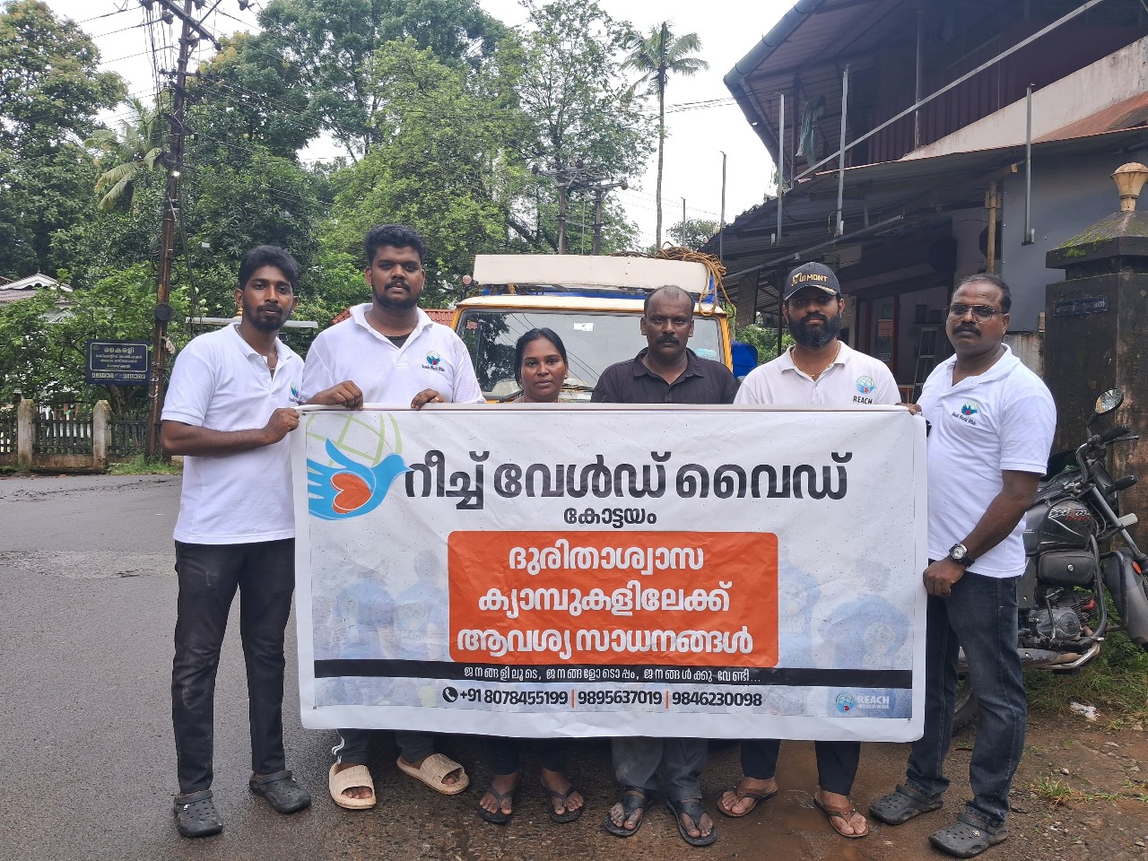 Reach World Wide NGO Provides Relief to Wayanad Landslide Victims